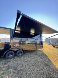 New 2025 Diamond Cargo 8.5x24TA HYBRID BBQ Trailer
