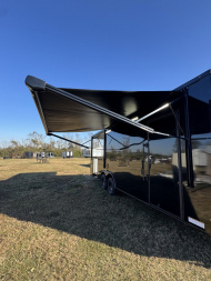 New 2025 Diamond Cargo 8.5x24TA HYBRID BBQ Trailer