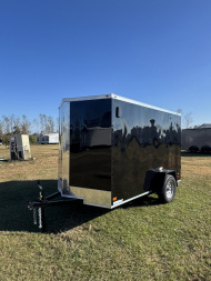 New 2025 NationCraft Trailers 6X10SA REAR BARN DOORS Cargo / Enclosed Trailer