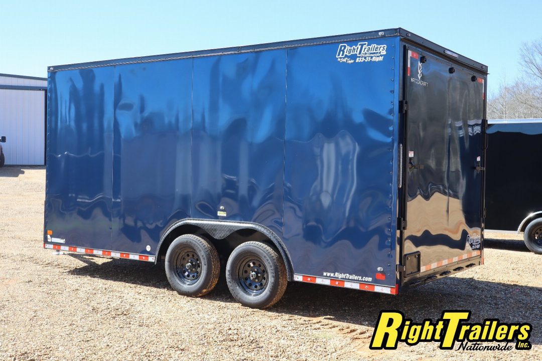 New 2025 8.5X16 NationCraft Trailers Cargo Trailer