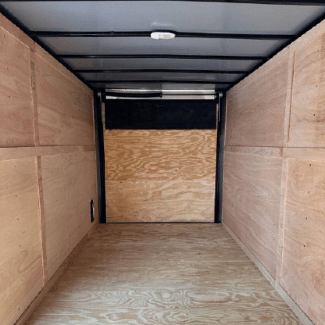 New 2025 Titanium Cargo 7x16TA Cargo / Enclosed Trailer BLACK BLACKOUT