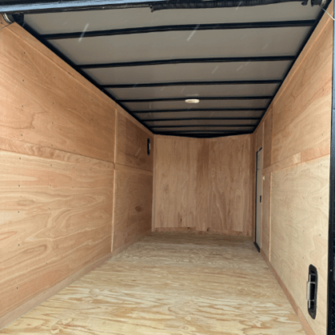 New 2025 Titanium Cargo 7x16TA Cargo / Enclosed Trailer BLACK BLACKOUT