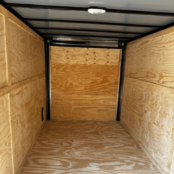 New 2025 Titanium Cargo 7x16TA Cargo / Enclosed Trailer SILVER FROST