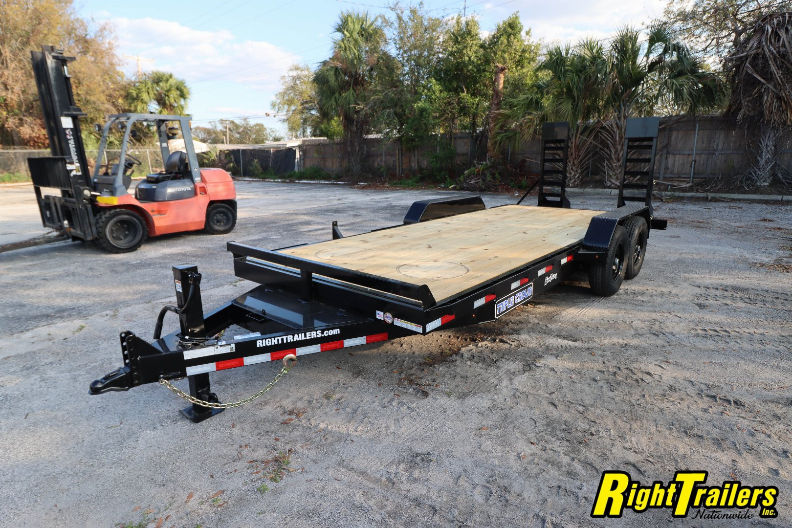 New 2025 7X20 Triple Crown Equipment Trailer