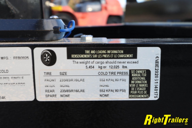 New 2025 7X20 Triple Crown Equipment Trailer