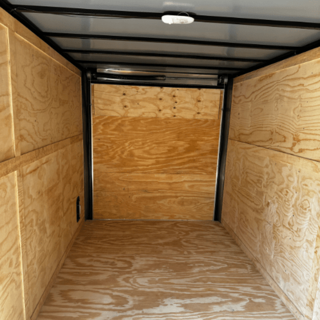 New 2025 Titanium Cargo 7x14TA Cargo / Enclosed Trailer BLACK