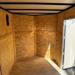 New 2025 Anvil 6x12TA Cargo / Enclosed Trailer WHITE