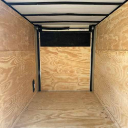New 2025 Anvil 6x12TA Cargo / Enclosed Trailer SILVER FROST
