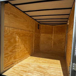 New 2025 Anvil 6x12TA Cargo / Enclosed Trailer CHARCOAL GREY