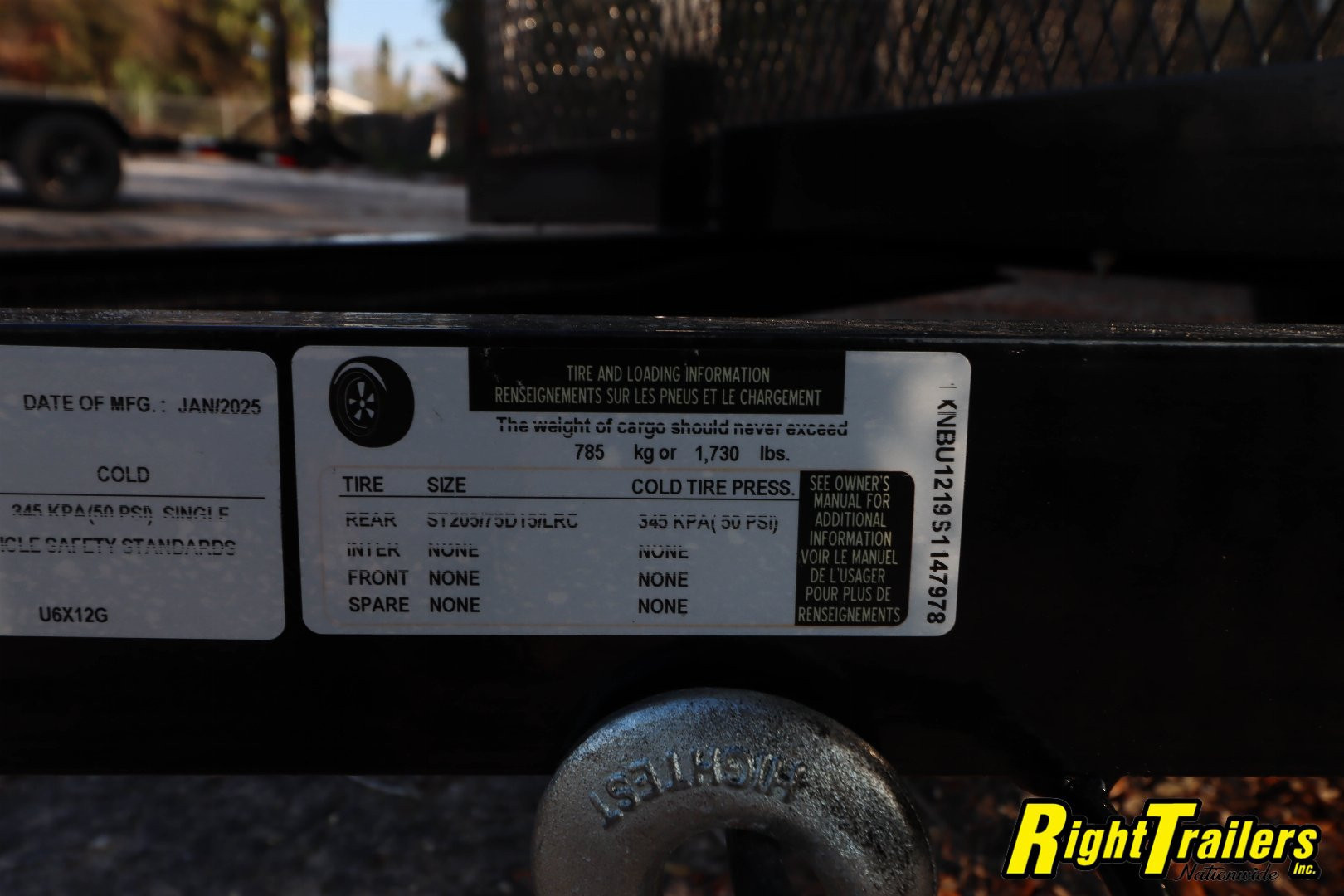 New 6X12 Triple Crown Utility Trailer