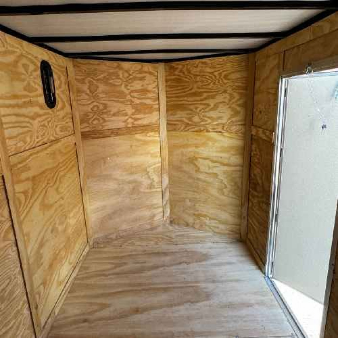 New 2025 Anvil 6x12SA Cargo / Enclosed Trailer BLACK