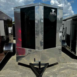 New 2025 Anvil 6x12SA Cargo / Enclosed Trailer BLACK