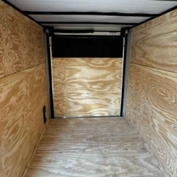 New 2025 Anvil 6x12SA Cargo / Enclosed Trailer BLACK