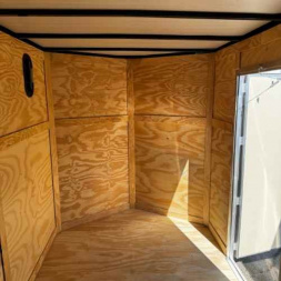 New 2025 Anvil 6x12SA Cargo / Enclosed Trailer CHARCOAL GREY
