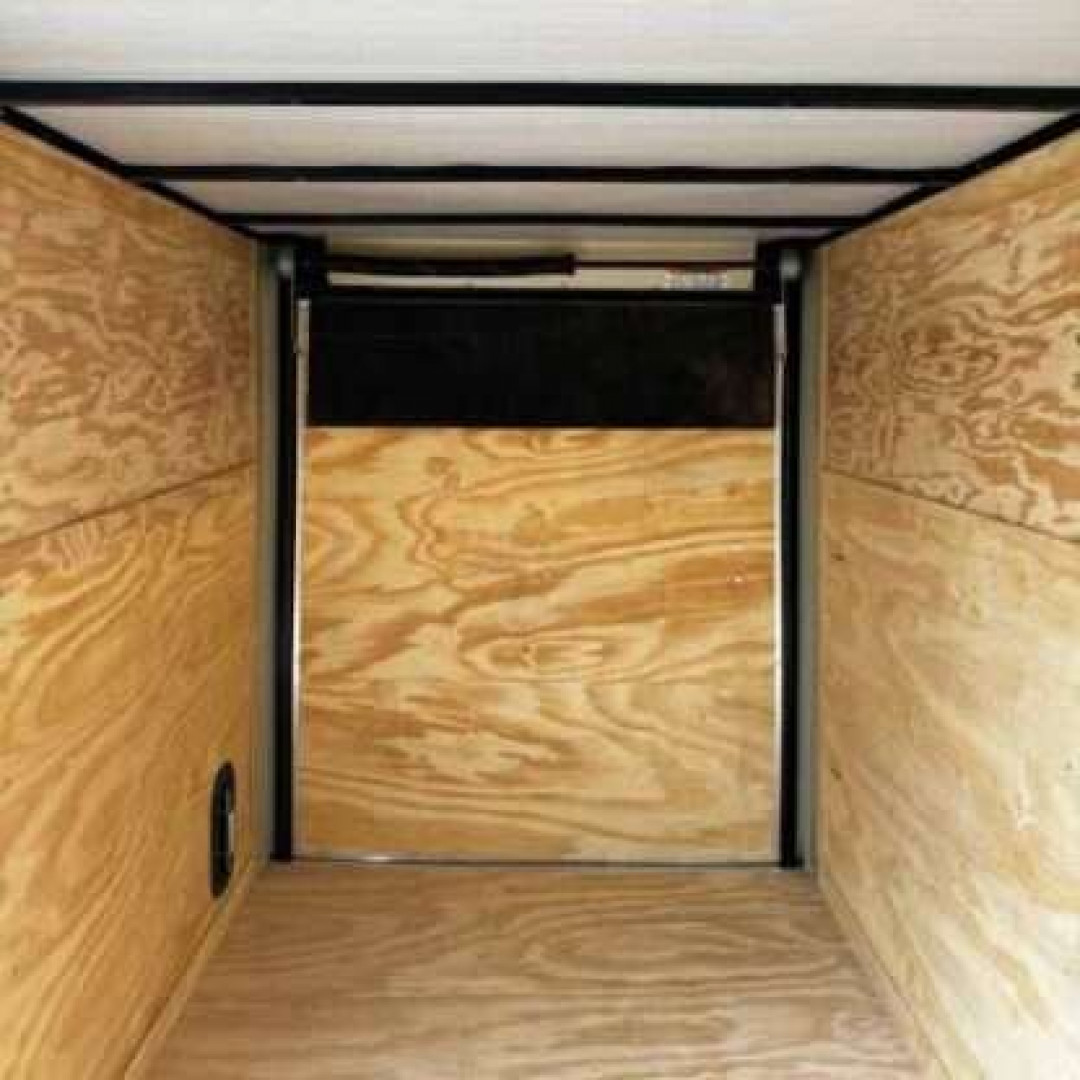 New 2025 Anvil 6x12SA Cargo / Enclosed Trailer WHITE