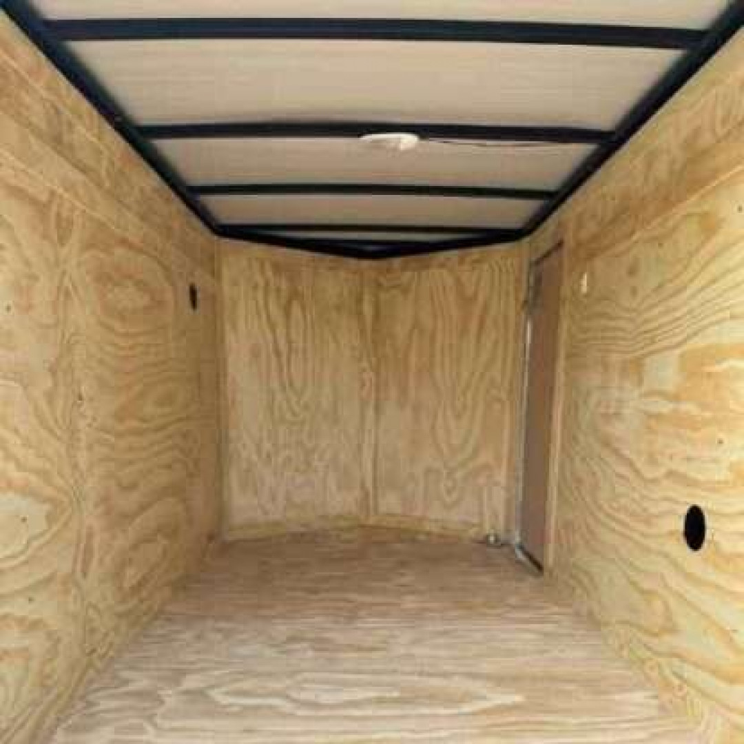 New 2025 Titanium Cargo 5x10SA Cargo / Enclosed Trailer CHARCOAL GREY