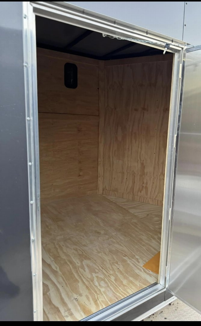 New 2025 Titanium Cargo 7x16TA Cargo / Enclosed Trailer CHARCOAL GREY