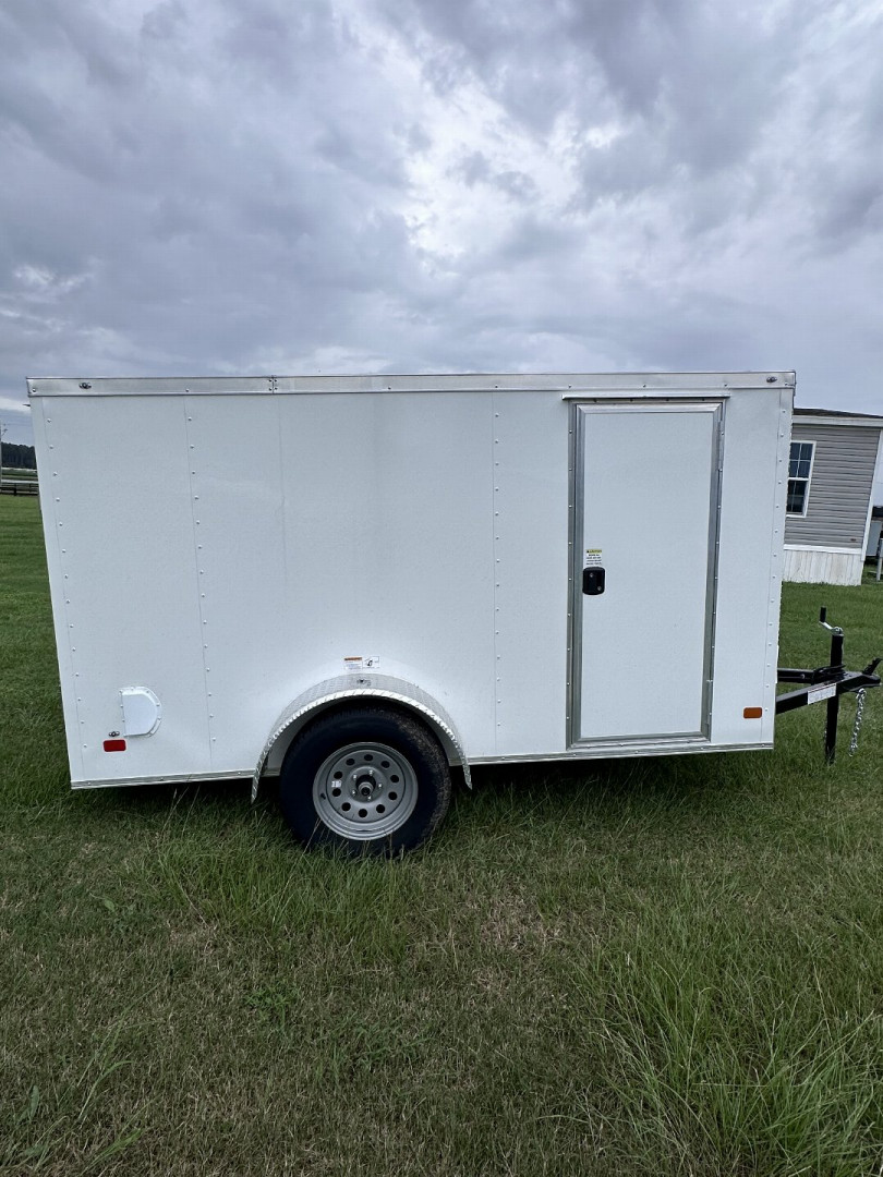 New 2025 NationCraft Trailers 5X10SA w/ Side Door Cargo / Enclosed Trailer