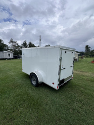 New 2025 NationCraft Trailers 5X10SA w/ Side Door Cargo / Enclosed Trailer