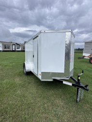 New 2025 NationCraft Trailers 5X10SA w/ Side Door Cargo / Enclosed Trailer