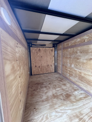 New 2025 NationCraft Trailers 5X10SA w/ Side Door Cargo / Enclosed Trailer