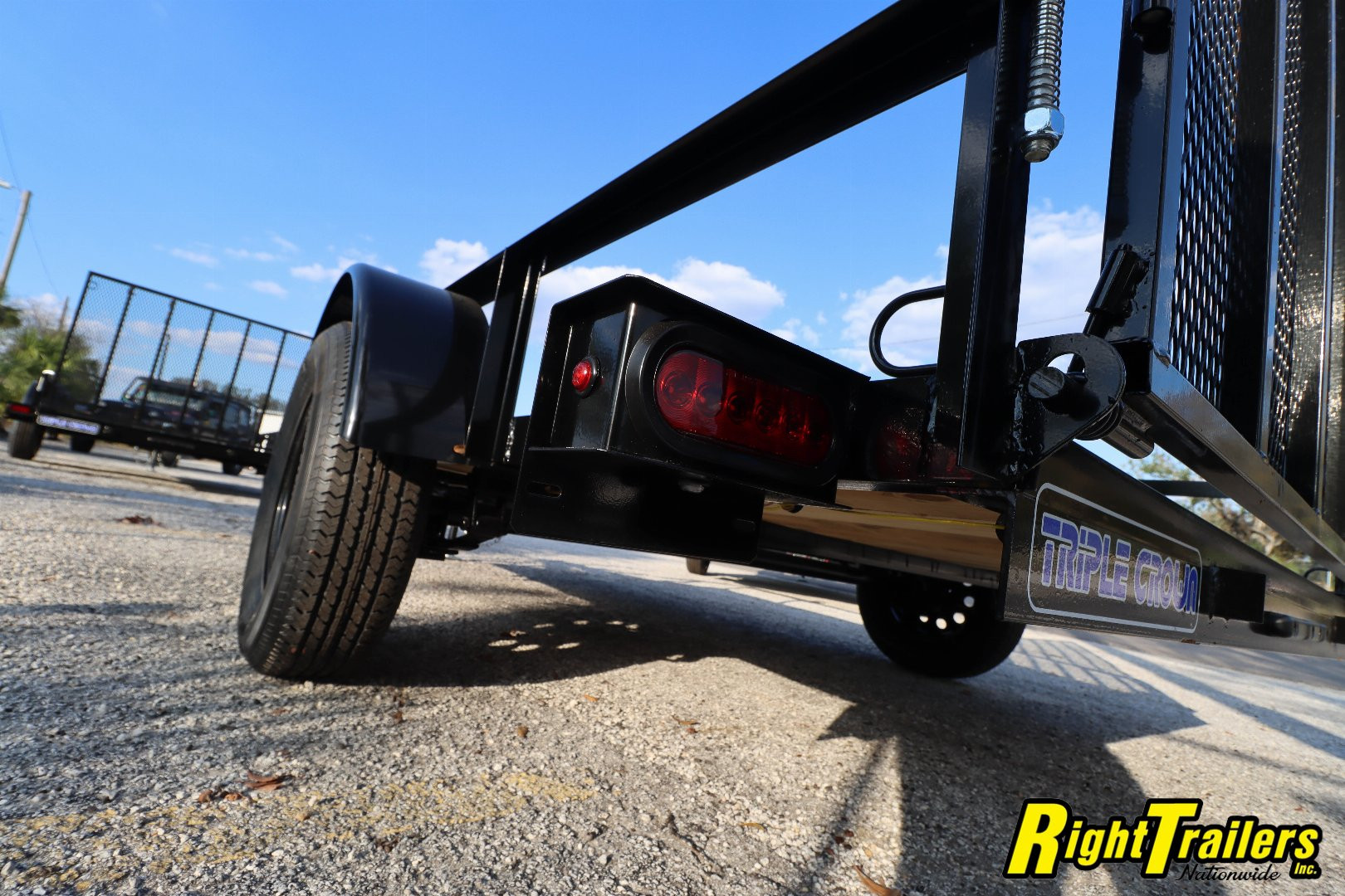 New 2025 6X10 Triple Crown Utility Trailer