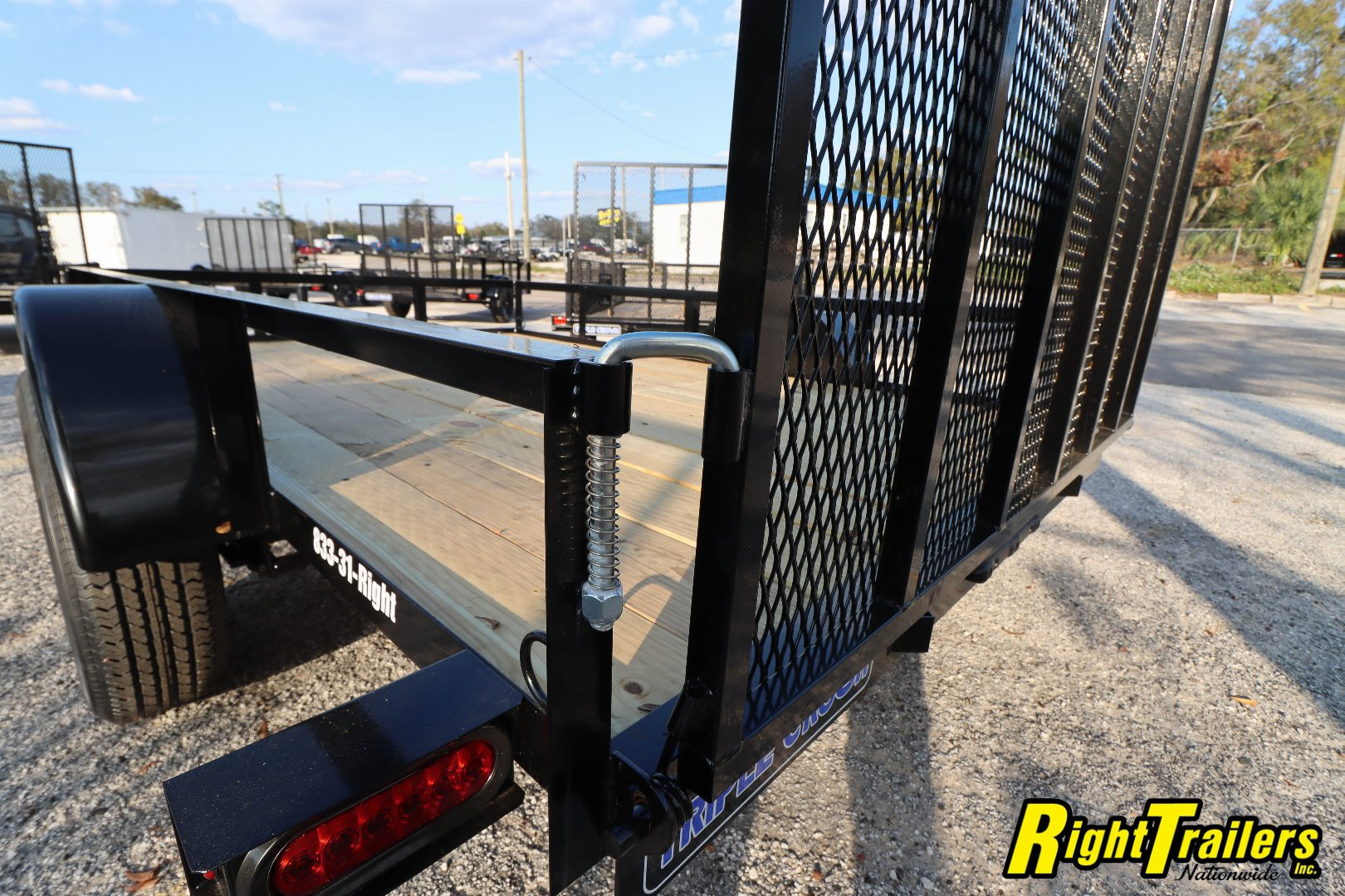 New 2025 6X10 Triple Crown Utility Trailer