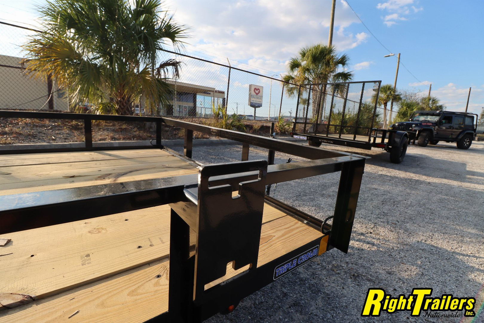 New 2025 6X10 Triple Crown Utility Trailer