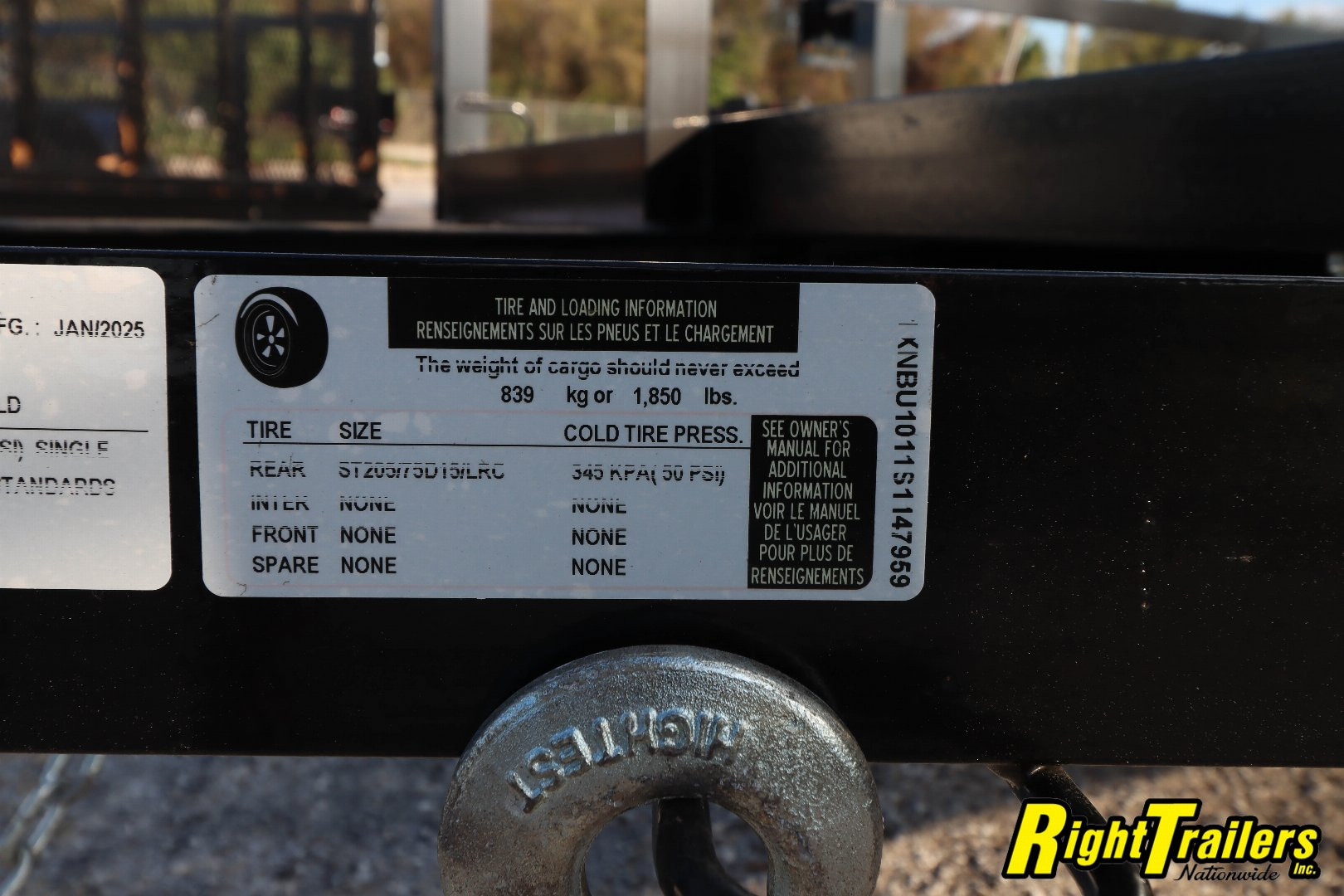 New 2025 6X10 Triple Crown Utility Trailer