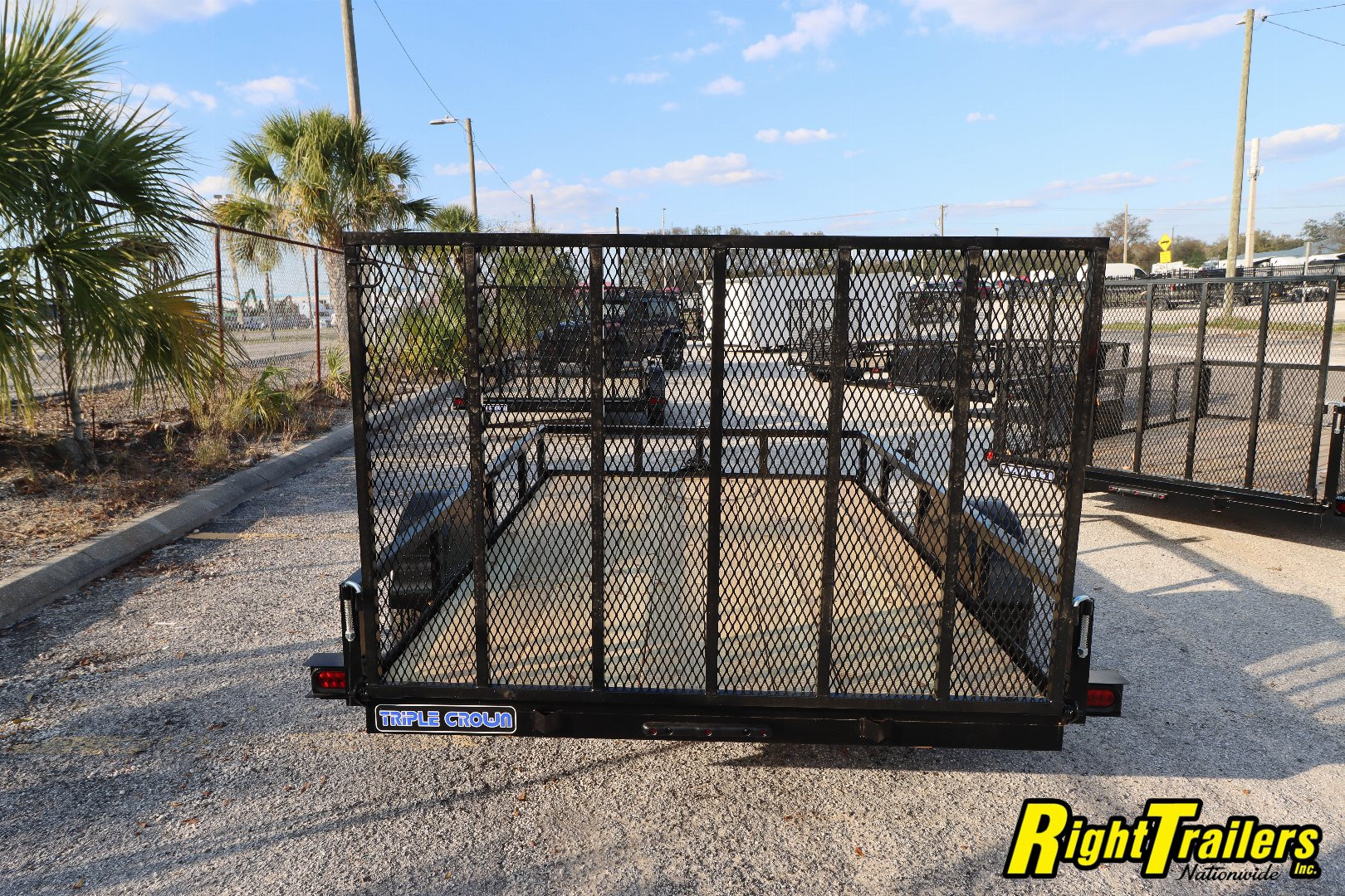New 2025 6X10 Triple Crown Utility Trailer