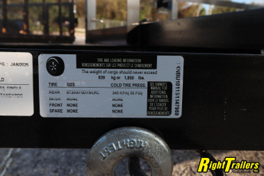 New 2025 6X10 Triple Crown Utility Trailer