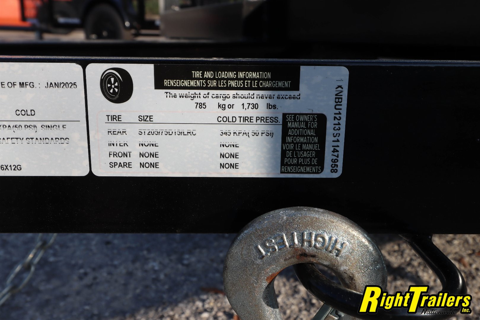 New 6X12 Triple Crown Utility Trailer