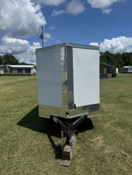 New 2025 NationCraft Trailers 5x8SA w/ Side Door Cargo / Enclosed Trailer