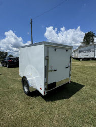 New 2025 NationCraft Trailers 5x8SA w/ Side Door Cargo / Enclosed Trailer