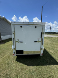 New 2025 NationCraft Trailers 5x8SA w/ Side Door Cargo / Enclosed Trailer