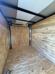 New 2025 NationCraft Trailers 5x8SA w/ Side Door Cargo / Enclosed Trailer
