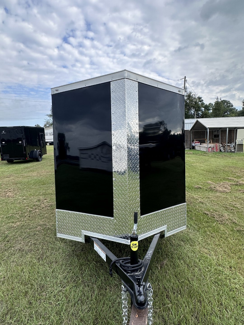 New 2025 NationCraft Trailers 5x8SA w/ Side Door Cargo / Enclosed Trailer