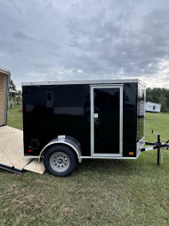 New 2025 NationCraft Trailers 5x8SA w/ Side Door Cargo / Enclosed Trailer