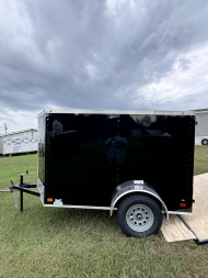 New 2025 NationCraft Trailers 5x8SA w/ Side Door Cargo / Enclosed Trailer