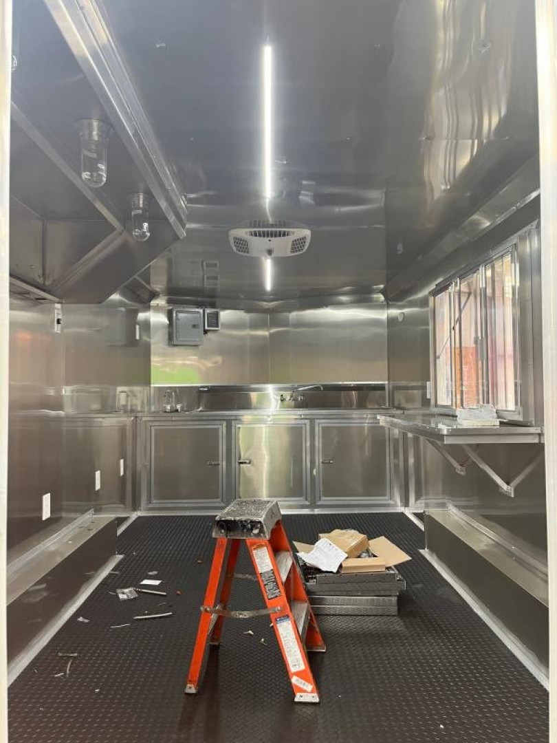 New 2025 QUALITY CARGO 8.5x16TA FOOD TRAILER CONCESSION BBQ Trailer