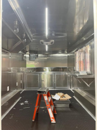 New 2025 QUALITY CARGO 8.5x16TA FOOD TRAILER CONCESSION BBQ Trailer