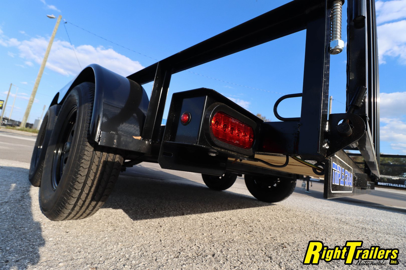 New 2025 6X12 Triple Crown Utility Trailer