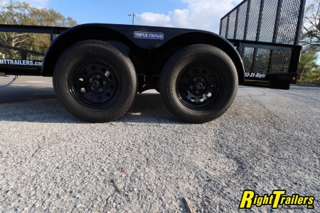 New 2025 6X12 Triple Crown Utility Trailer