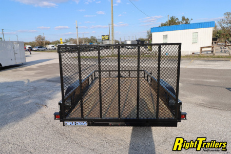 New 2025 6X12 Triple Crown Utility Trailer