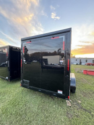 New 2025 Titanium 7x14TA .080 Polycor Blackout Cargo / Enclosed Trailer