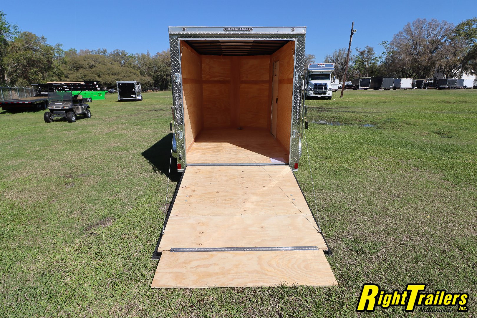 New 2025 6X10 NationCraft CARGO TRAILER