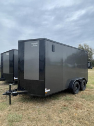 New 2025 Titanium 7X14TA CG POLYCOR BLACKOUT PACKAGE Cargo / Enclosed Trailer