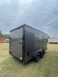 New 2025 Titanium 7X14TA CG POLYCOR BLACKOUT PACKAGE Cargo / Enclosed Trailer