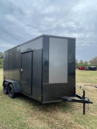 New 2025 Titanium 7X14TA CG POLYCOR BLACKOUT PACKAGE Cargo / Enclosed Trailer