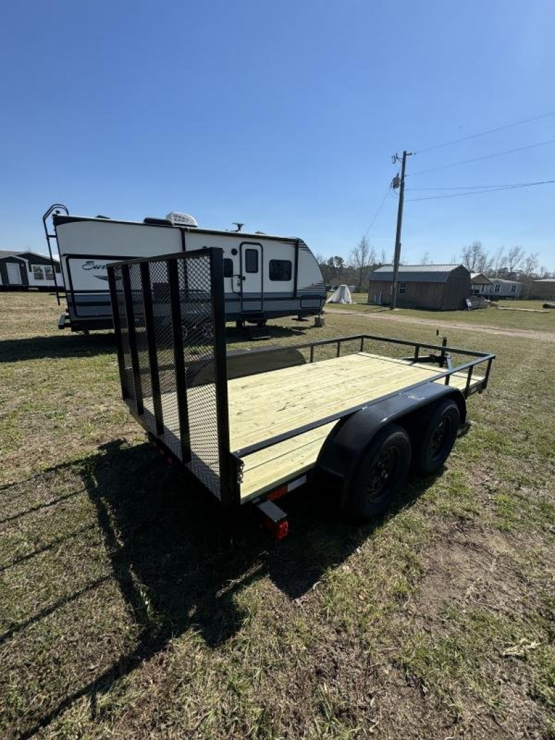 New 2025 Mid-South Trailers MFG 6x12TA Utility Trailer Tube Frame Utility Trailer